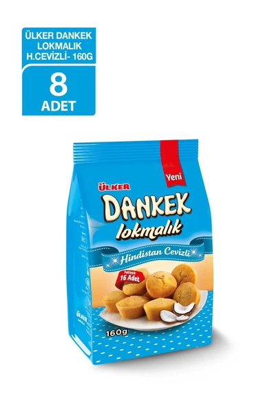 ÜLKER Dankek Lokmalık H.Cevizli 8 Adet ürün görseli 1