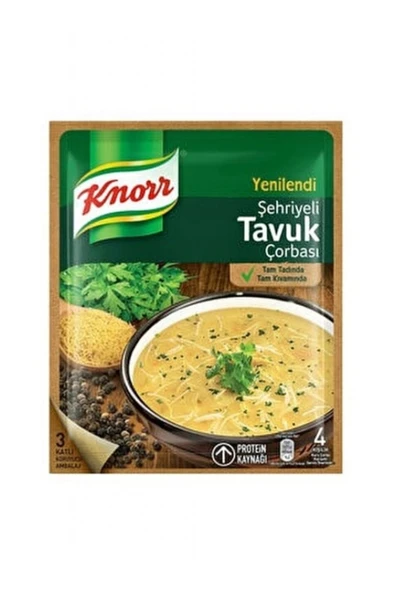 Knorr Çorba Şehriyeli Tavuk X 12 Adet ürün görseli 1