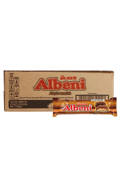 ÜLKER Albeni Bisküvi 72 g x 24 Adet ürün görseli 1