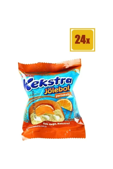 ÜLKER Kekstra Jölebol Kek Portakallı 40gr x 24 ürün görseli 1