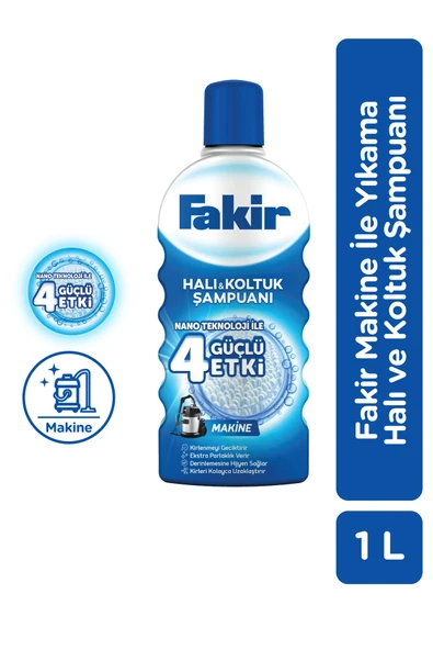 Makine Klasik Nano Teknolojili Halı Ve Koltuk Şampuanı 1000 ml ürün görseli 1