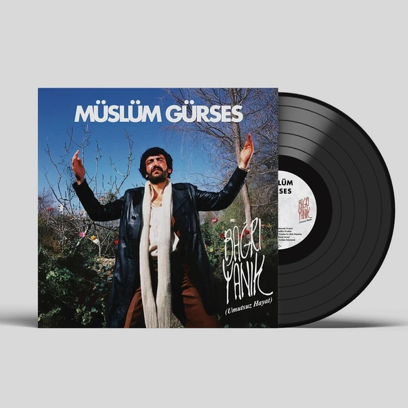 Müslüm Gürses Bağrı Yanık - Plak - Resim 3
