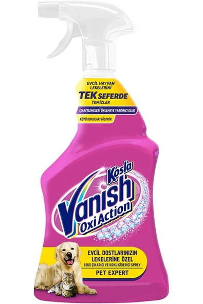 Vanish Kosla Pet Koku Giderici Leke Çıkarıcı Sprey 500 ml ürün görseli 1