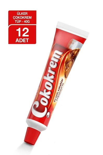 ÜLKER ÇOKOKREM Tüp - 40 gram - 12 Adet ürün görseli 1