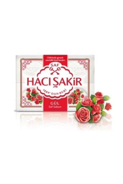 HACIŞAKİR Saf Banyo Sabunu Gül 600 gr ürün görseli 1