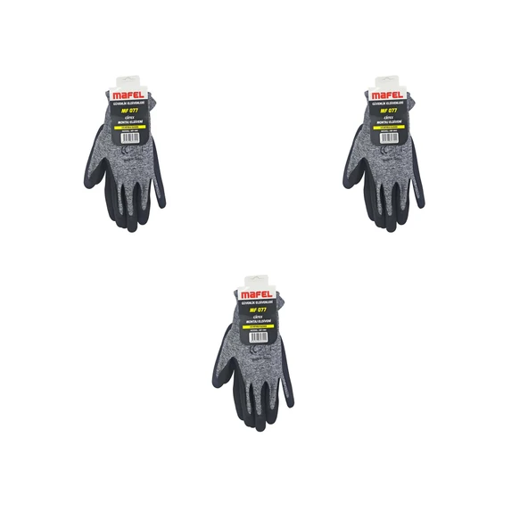 Mafel MF-77 Nitril İş Güvenlik Eldiven - 10/XL - 3 Çift ürün görseli 1