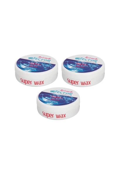Wax Super Vax Ultra Strong 150ml Waks X 3 Adet ürün görseli 1