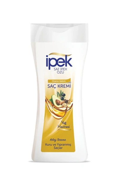 İPEK Saç Kremi Yağ Hazinesi Kuru ve Yıpranmış Saçlar 480 ml ürün görseli 1