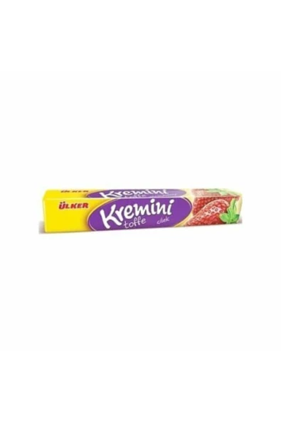 ÜLKER Kremini Çilekli Toffe Şeker 44 gr X 20 Adet ürün görseli 1