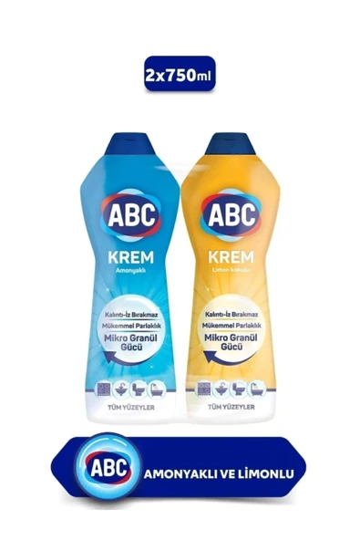 CİF Sıvı Krem Limon 750 ml Amonyak 750 ml ürün görseli 1