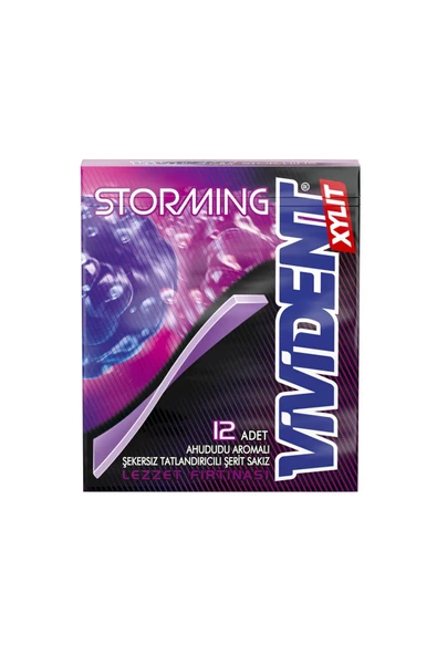 VİVİDENT Stormıng-ahududu Sakız X 18 Adet ürün görseli 1