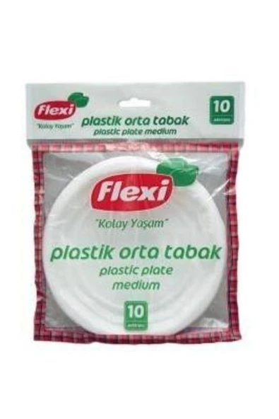 Flexı Plastık Orta Tabak 10 Lu ürün görseli 1