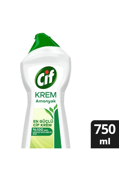CİF Krem Amonyaklı Yüzey Temizleyici 750 ml ürün görseli 1