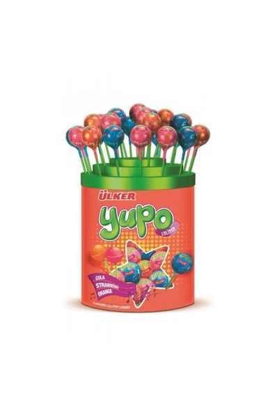Ülker Yupo Lolipop Şeker X 120 Adet ürün görseli 1