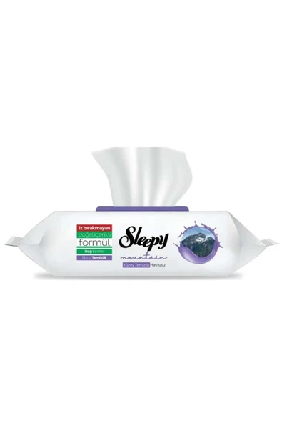 Sleepy Yüzey Temizlik Havlusu 100 Adet Dağ Çileği ürün görseli 1