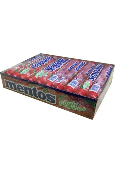 38 Gr Mentos Stick Cilekli 20 Adet ürün görseli 1