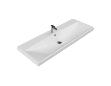 Turkuaz Elite Etajer Uyumlu Lavabo 120*45 cm ürün görseli 1
