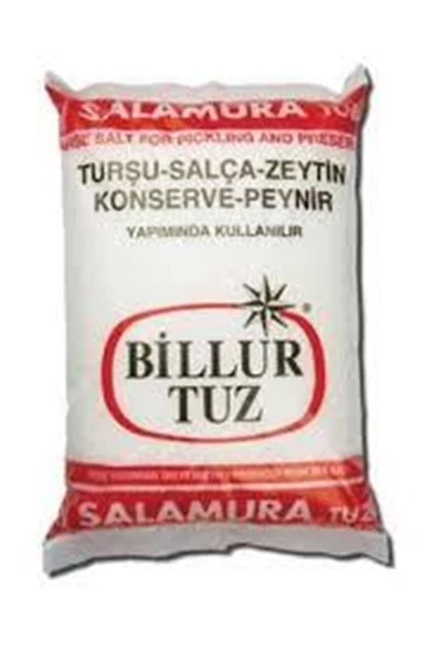 BİLLUR TUZ İRİ SALAMURA 3 KG ürün görseli 1