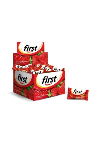 FİRST Tekli Sakız Çilek Aromalı 200 Ad ürün görseli 1