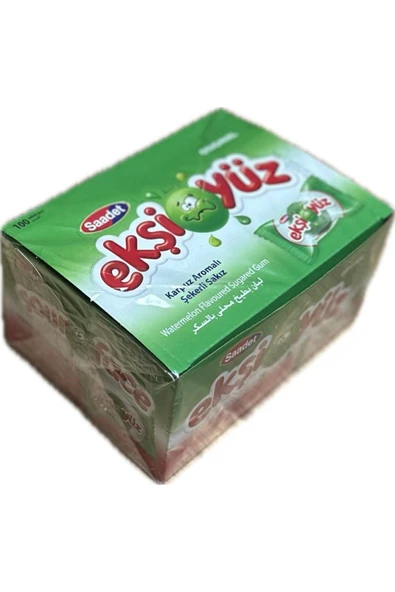 EKŞİ YÜZ SAKIZ KARPUZLU 100ADETLİ ürün görseli 1