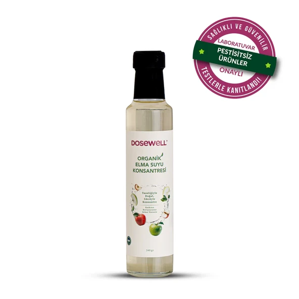Dosewell Organik Elma Suyu Konsantresi 340 gr ürün görseli 1