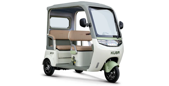 Kuba Dıdı Elektrikli Moped Gri ürün görseli 1