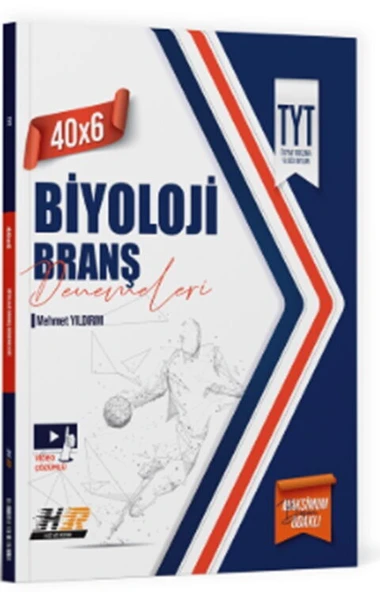Hız ve Renk Yayınları TYT Biyoloji 40 x 6 Denemeleri ürün görseli 1