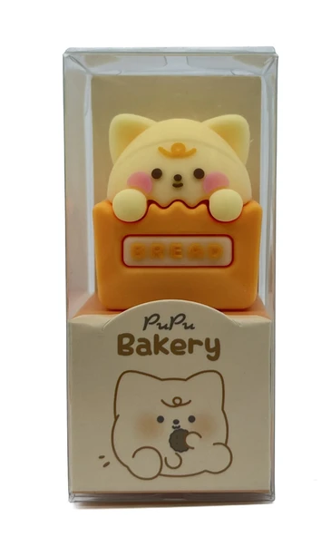 Pupu Bakery 3d Silikon Renkli Kalemtıraş Jiggly Puff ürün görseli 1