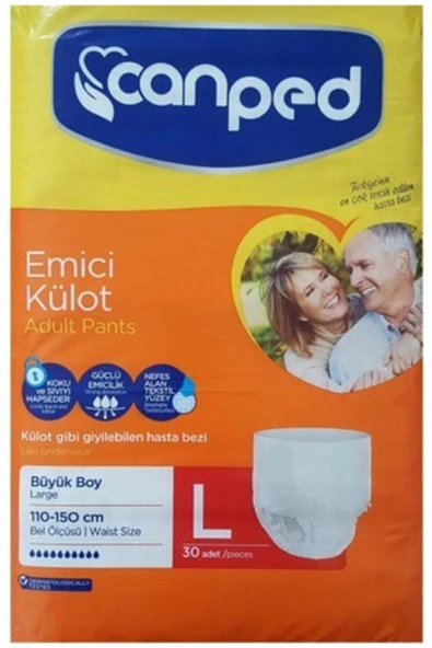 Emici Külot Büyük Large 30'lu Hasta Bezi ürün görseli 1
