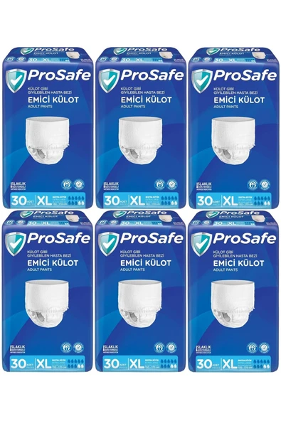 Emici Külot Hasta Bezi Xl-extra Large 180 Adet (6PK*30) ürün görseli 1