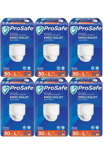 Emici Külot Hasta Bezi Büyük-large 180 Adet (6PK*30) ürün görseli 1