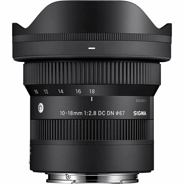 Sigma 10-18mm f/2.8 DC DN Contemporary Lens (Fujifilm X) "Resmi Distribütör Garantili" ürün görseli 1