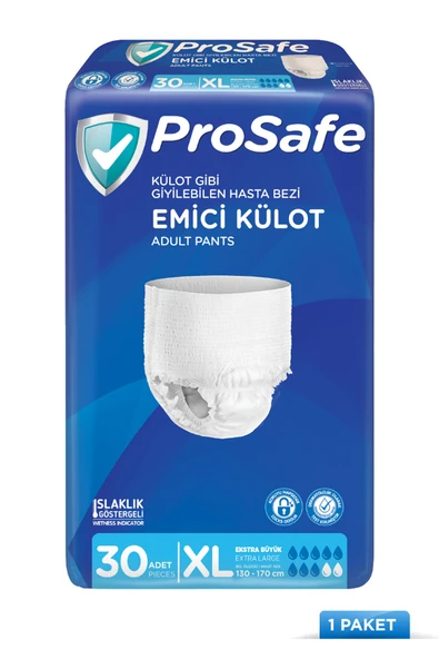 Külotlu Yetişkin Hasta Bezi Emici Külot 30'lu Xl ürün görseli 1
