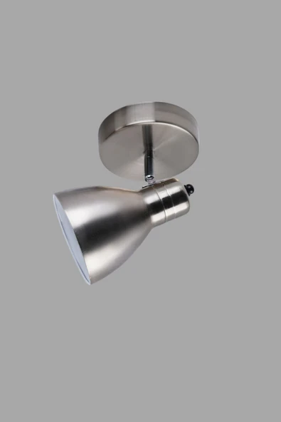 Lumexx OTİS TEKLİ MAT KROM PLAFONYER AVİZE - Resim 3