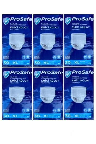 Yetişkin Emici Külot Hasta Bezi Xl Extra Büyük 180 Adet (6pk*30) ürün görseli 1