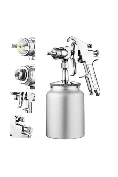 STAXX POWER Stx-7518 Profesyonel Alüminyum Alttan Depo 1.8mm 750lt Boya Tabancası ürün görseli 1