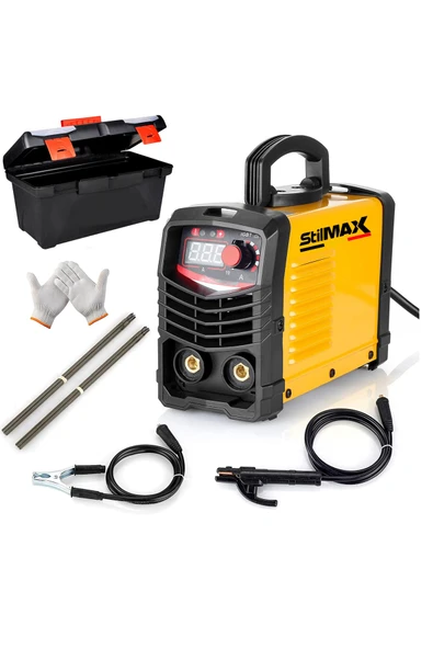stilmax Germany Pro Mma200x Çift Kart Igbt Inverter Kaynak Makinesi Dijital Ekran Göstergeli 200a Çantalı ürün görseli 1