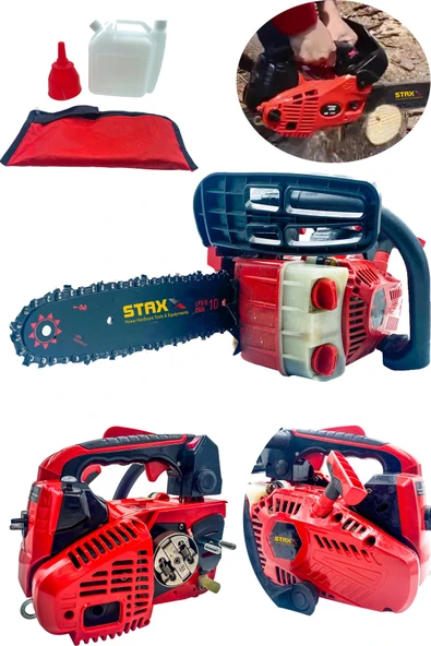 STAXX POWER 25cc Portatif Mini Benzinli Testere 30cm 13000rpm 1000w Benzinli Dal Budama Kesme Bıçkı Testeresi ürün görseli 1