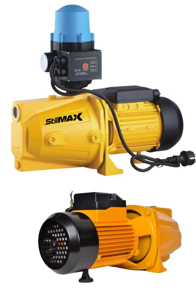 stilmax Sjet150 Çift Çarklı Otomatik Sistem Paket Hidrofor Su Pompası Metal Dişli Bakır Sargı 1.5 Hp 1100 W ürün görseli 1