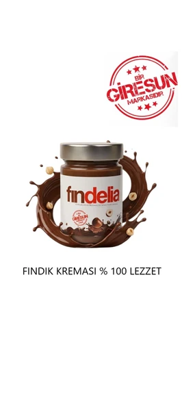 Fındella % 45 fındık parcacıklı kahvaltılık kakolu katkısız fındık kreması 340 gr ürün görseli 1