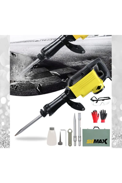 stilmax Germany Fast Torq Seri Pro 19kg Kırıcı Hammer 65mm 4500 W 58 Joule Yassı Sivri Uç Hediyeli ürün görseli 1