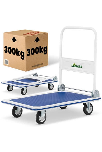 BALATLI Katlanabilir El Taşıma Arabası 300 Kg ürün görseli 1
