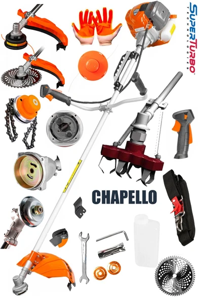 STAXX POWER 20HPX Yan Tipi Benzinli Motorlu Ot Çalı Tırpanı Çim Biçme Makinesi Tırpan + CHAPELLO APARATI ürün görseli 1