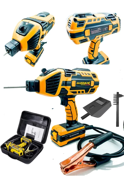 stilmax Yeni Nesil Tabanca Tipi El Kaynak Makinası Profesyonel Invertör Elektrot Kaynak Makinesi Seti 220a ürün görseli 1