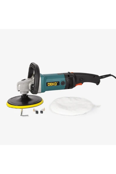 DEKO TURKEY Pro 6 Kademeli Devir Ayarlı Polisaj Makinası 3500 W Pasta Cila Polisaj Zımpara Makinesi ürün görseli 1