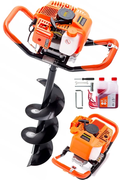 Staxx Power GD520 20 cm 3 Hp Benzinli Toprak Burgu Makinesi ürün görseli 1