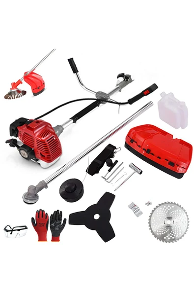 DEKO TURKEY Easy Turbo620 Full Otomatik Benzinli Çim Ot Çayır Biçme Tırpan Motoru Yan Tipi Tırpan 63cc 7.9hp ürün görseli 1