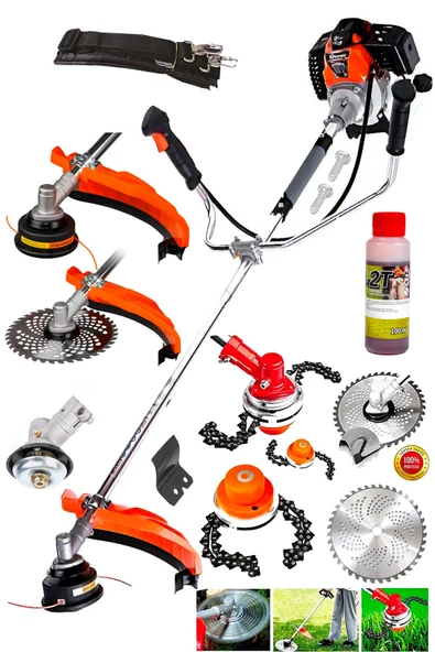 STAXX POWER Germany YGT14000 14HPX Metal Şanzıman Yan Tipi Benzinli Motorlu Ot Çalı Çim Biçme Canavar Başlıklı ürün görseli 1