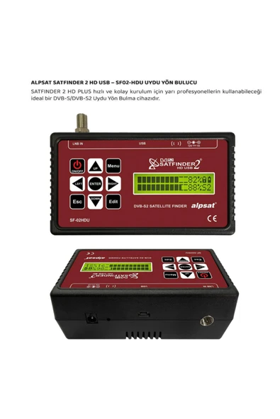 2 Hd Usb Yeni Uydu Ayar Cihazı ürün görseli 1