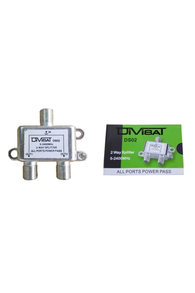 1 Giriş 2 Çıkış 1/2 Splitter 5-2400 ürün görseli 1